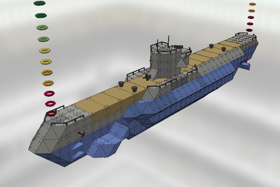 Uボート U879 Ver1 0 バトルシップクラフト Battleship Craft Fansite Battleships Of Pianoman