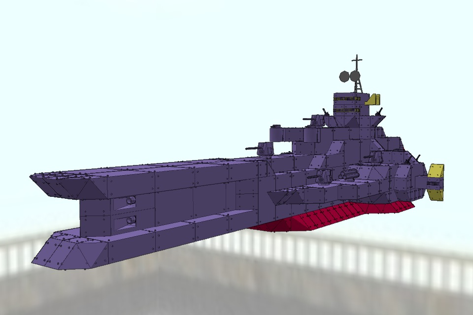 サラミス級宇宙巡洋艦 サラミス Ver1.0 [SALAMIS class cruiser SALAMIS]