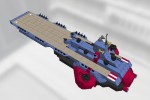 サラミス改級航空巡洋艦 ガンビア・ベイ Ver1.0 [SALAMIS-KAI class MS light aircraft carrier GAMBIER BAY]