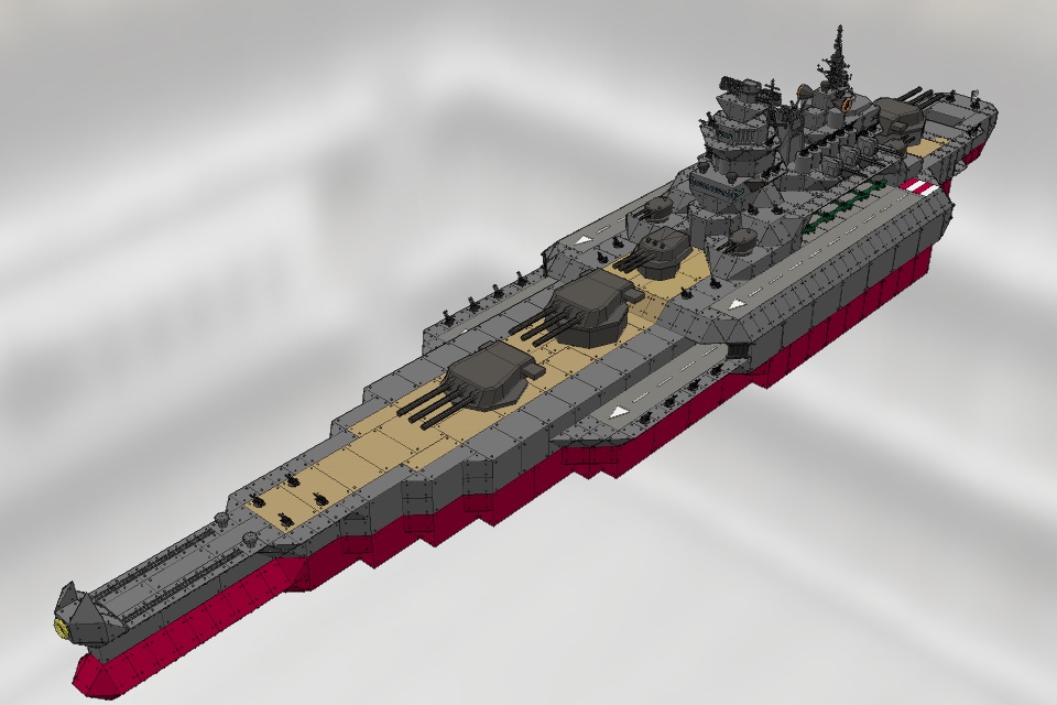 改大和級航空戦艦 甲斐 Ver2.0