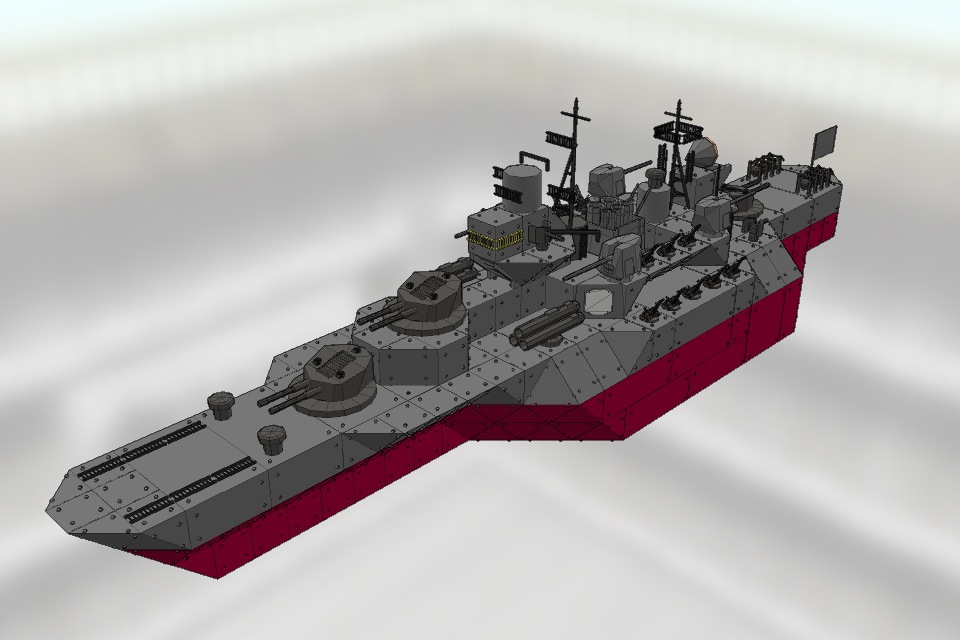 改秋月級駆逐艦 満月 Ver1.01