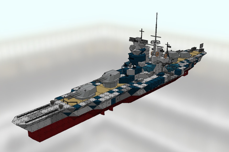 [TTS] ビスマルク級戦艦 ティルピッツ Ver1.1 [DKM TILPITZ]