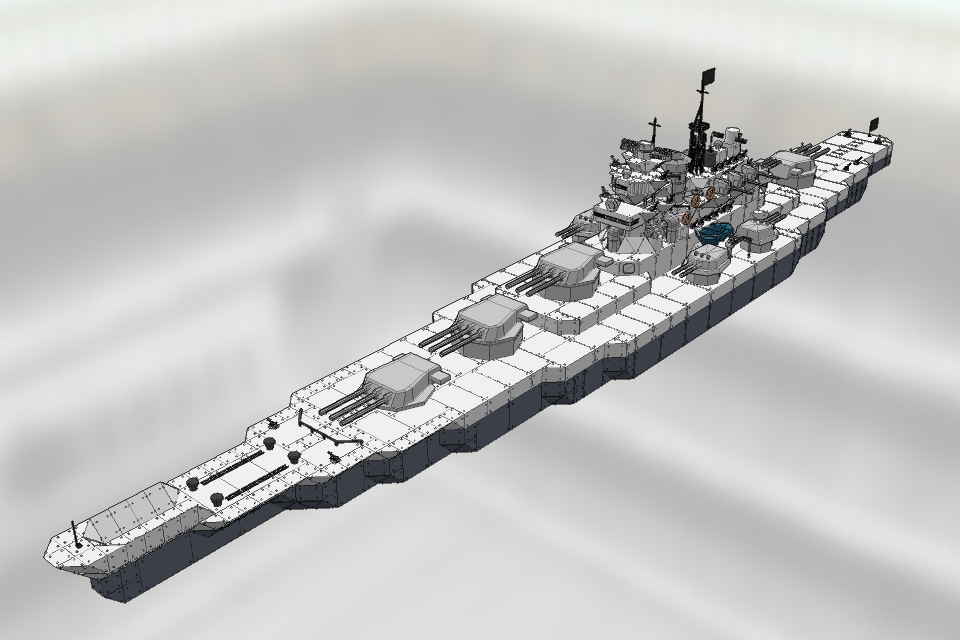H45級戦艦 ブリュンヒルト Ver3.0 [DKM BRUNHILD]