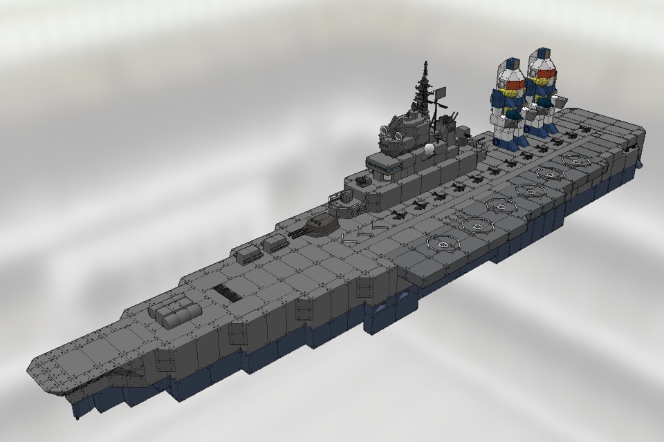 ヒマラヤ級対潜空母 アンデス Ver1.0 [HIMALAYA Class Anti-submarine warfare carrier ANDES]
